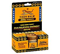 Tiger Balm Pain Relieving Ointment Ultra Strength Sports Rub - 0.63 Oz