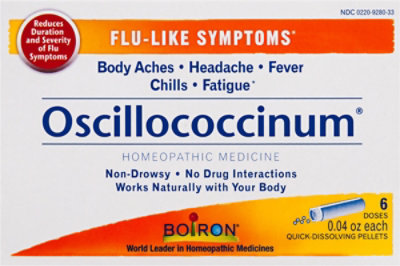 Boiron Oscillococcinum Quick-Dissolving Pellets - 6 Count - Image 2