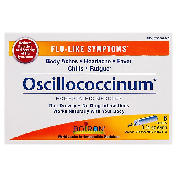 Boiron Oscillococcinum Quick-Dissolving Pellets - 6 Count
