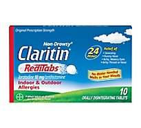 Claritin Allergies 24 Hour Original Prescription Strength 10 mg RediTabs - 10 Count