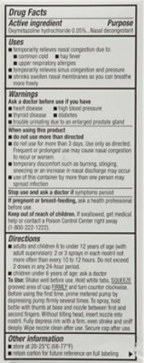 Signature Select/Care Nasal Spray Decongestant No Drip 12 Hour - 1 Fl. Oz. - Image 4