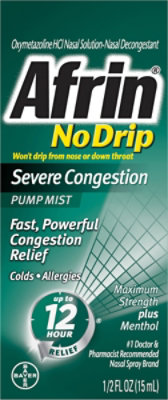 Afrin Severe Congest Pump - .5 Fl. Oz. - Image 2