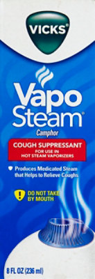 Vicks Vapo Steam Cough Suppressant Camphor - 8 Fl. Oz. - Image 2