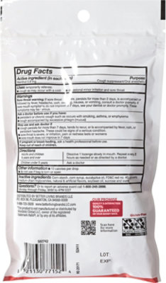 Signature Select/Care Cough Drops Menthol Soothing Action Cherry - 30 Count - Image 4