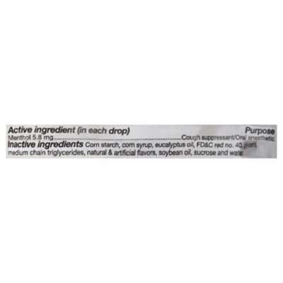 Signature Select/Care Cough Drops Menthol Soothing Action Cherry - 30 Count - Image 3