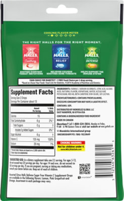 Halls Defense Supplement Drops Sugar Free Assorted Citrus - 25 Count - Image 5