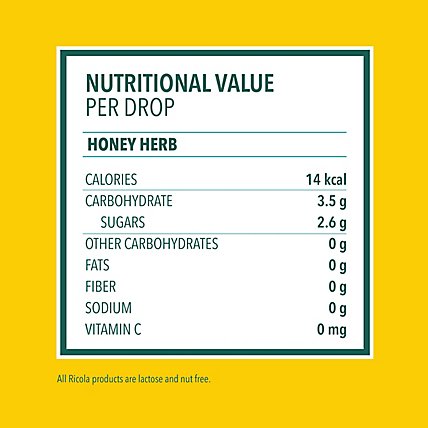 Ricola Throat Drops Cough Suppressant Honey-Herb - 24 Count - Image 4