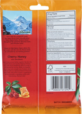 Ricola Throat Drops Herb Cherry Honey - 24 Count - Image 5