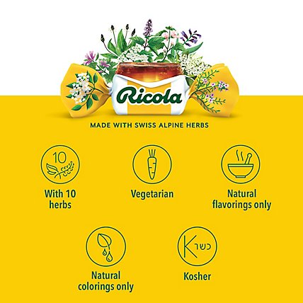 Ricola Throat Drops Cough Suppressant The Original Natural Herb Cough Drops - 21 Count - Image 4