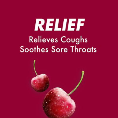 HALLS Cough Suppressant Drops Triple Soothing Action Cherry - 30 Count - Image 3