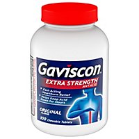 Gaviscon Heartburn Relief Extra Strength Liquid Antacid Original - 100 Count - Image 2