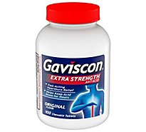 Gaviscon Heartburn Relief Extra Strength Liquid Antacid Original - 100 Count