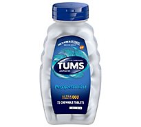 Tums Ultra Antacid Tablets Peppermint - 72 Count