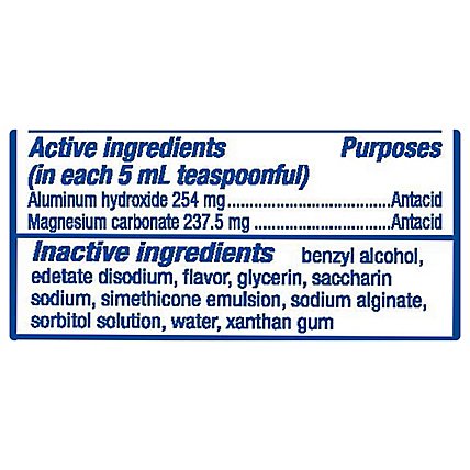 Gaviscon Heartburn Relief Extra Strength Liquid Antacid Cool Mint - 12 Fl. Oz. - Image 4