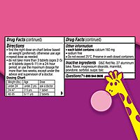 Pepto Kids Antacid Chewable Tablets Bubble Gum Flavor - 24 Count - Image 2