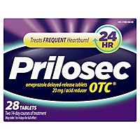 Prilosec OTC Heartburn Relief and Acid Reducer Tablets - 28 Count - Image 1