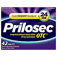 Prilosec OTC Heartburn Relief and Acid Reducer Tablets - 42 Count - Image 2