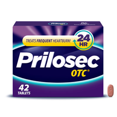 Prilosec OTC Heartburn Relief and Acid Reducer Tablets - 42 Count - Image 1