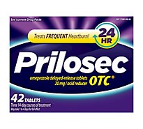 Prilosec OTC Heartburn Relief and Acid Reducer Tablets - 42 Count