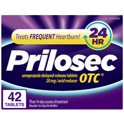 Prilosec OTC Acid Reducer Tablets - 42 Count