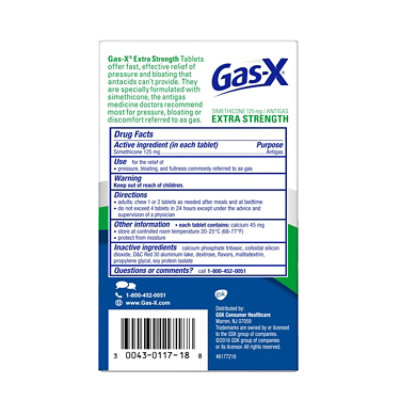 Gas-X Antigas Tablets Extra Strength Cherry Creme Chewables - 18 Count - Image 4