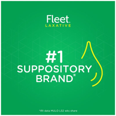 Fleet Glycerin Suppositories Adult - 50 Count - Image 3