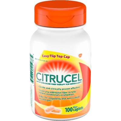 Citrucel Fiber Therapy Methylcellulose for Regularity Fiber Caplets - 100 Count - Image 2