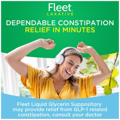 Fleet Glycerin Suppositories Adult Liquid - 4 Count - Image 5