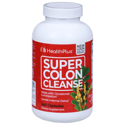 Health Plus Colon Cleanse Super Colon Cleanser - 240 Count - Image 3