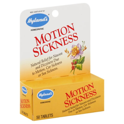 Hylands Motion Sickness - 50 Each - Image 1