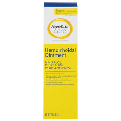 Signature Select/Care Hemorrhoidal Ointment - 2 Oz - Image 4