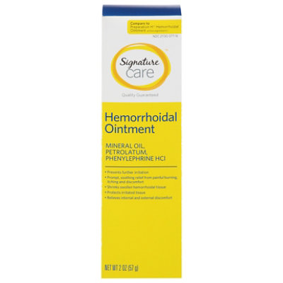 Signature Select/Care Hemorrhoidal Ointment - 2 Oz - Image 1