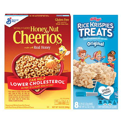 general mills or kellogg s cereal Albertsons Coupon