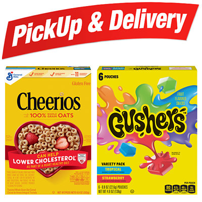general mills cereal or betty crocker fruit snacks Albertsons Coupon