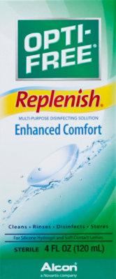 Opti Free Replenish Disinfecting Solution Multi-Purpose Sterile - 4 Fl. Oz. - Image 2