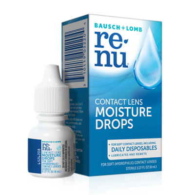 renu MultiPlusLubricating & Rewetting Drops - .27 Fl. Oz. - Image 1