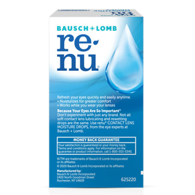 renu MultiPlusLubricating & Rewetting Drops - .27 Fl. Oz. - Image 3