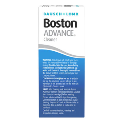 Boston ADVANCE Contact Lens Cleaning Solution - 1 Fl. Oz. - Image 4