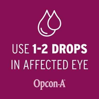 Opcon-A Allergy Antihistamine Quick Itch and Redness Relief Eye Drops for - 0.5 Fl. Oz. - Image 4