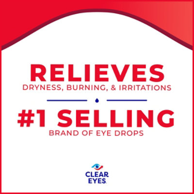 Clear Eyes Eye Drops Redness Relief - 0.5 Fl. Oz. - Image 4