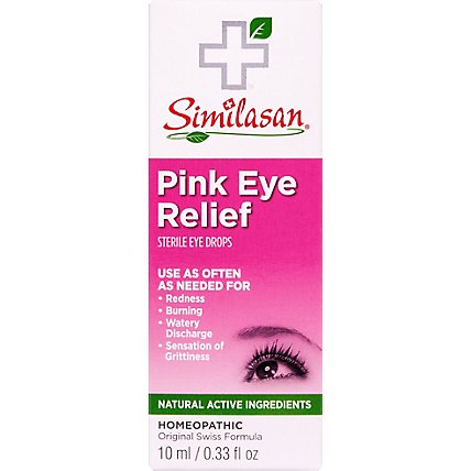 Similasan Pink Eye Relief Eye Drops - .33 Fl. Oz. - Image 2