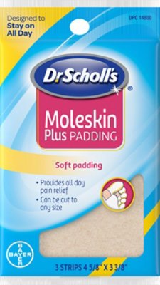 Dr. Scholls Moleskin Plus Padding - 3 Count - Image 2