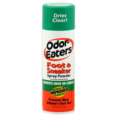 Odor Eaters Foot & Sneaker Spray Powder 4 Oz Tom Thumb