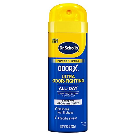 Dr. Scholls Odor Destroyers Deodorant Spray - 4.7 Oz