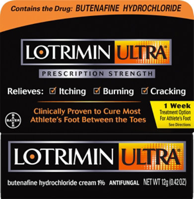 Lotrimin Ultra Athletes Foot Cream - .42 Oz - Image 2