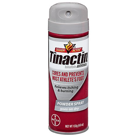 Tinactin Antifungal Powder Athlete Foot Spray - 4.6 Oz