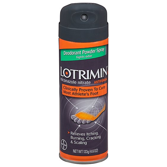 Lotrimin Antifungal Powder Deodorant Spray - 4.6 Oz