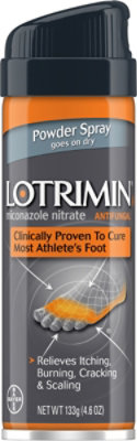 Lotrimin Antifungal Powder Spray For Athletes Foot - 4.6 Oz - Image 2