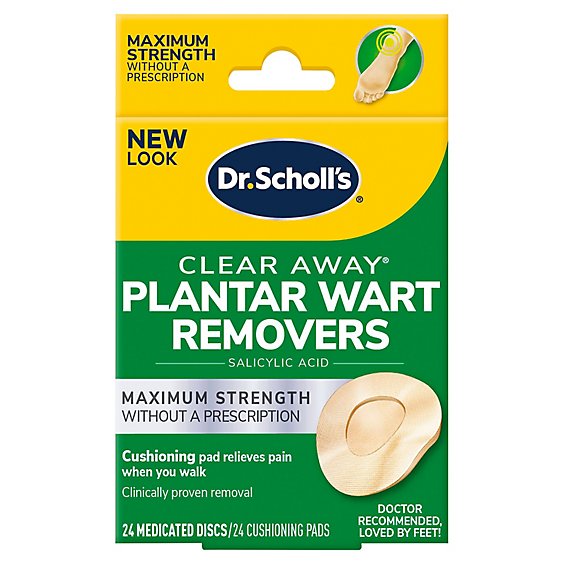 Dr. Scholls Clear Away Wart Remover Planter System - 24 Count
