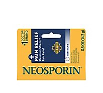 Neosporin Pain Relieving Ointment First Aid Antibiotic Dual Action Maximum Strength - 0.5 Oz